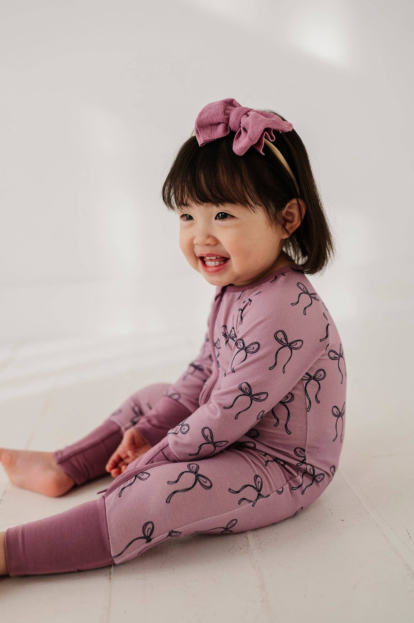Long Sleeve Zip Romper Bamboo Baby/Kids Clothing Fall 2025