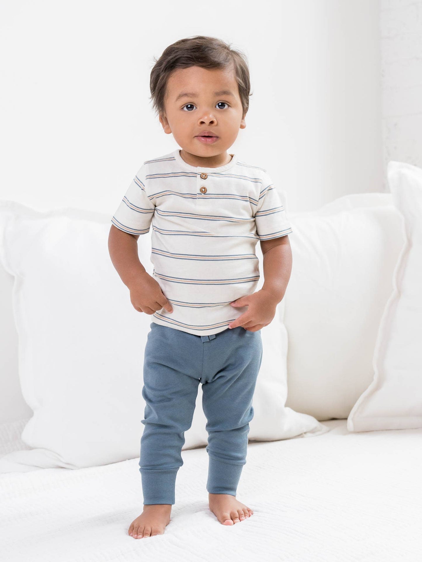 Organic Cruz Joggers | Harbor
