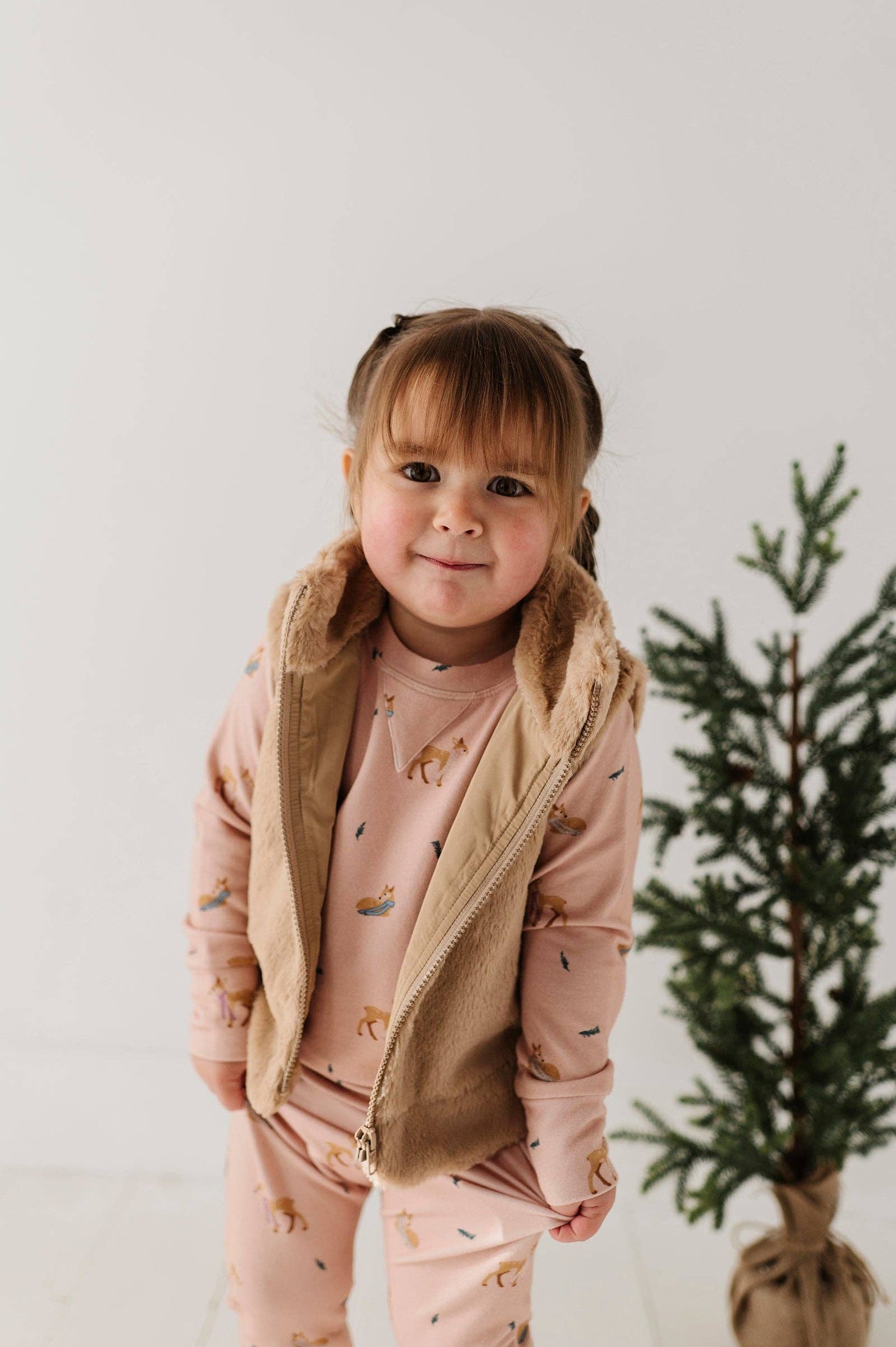 Fur Vest Baby/Kids Clothing Fall 2025