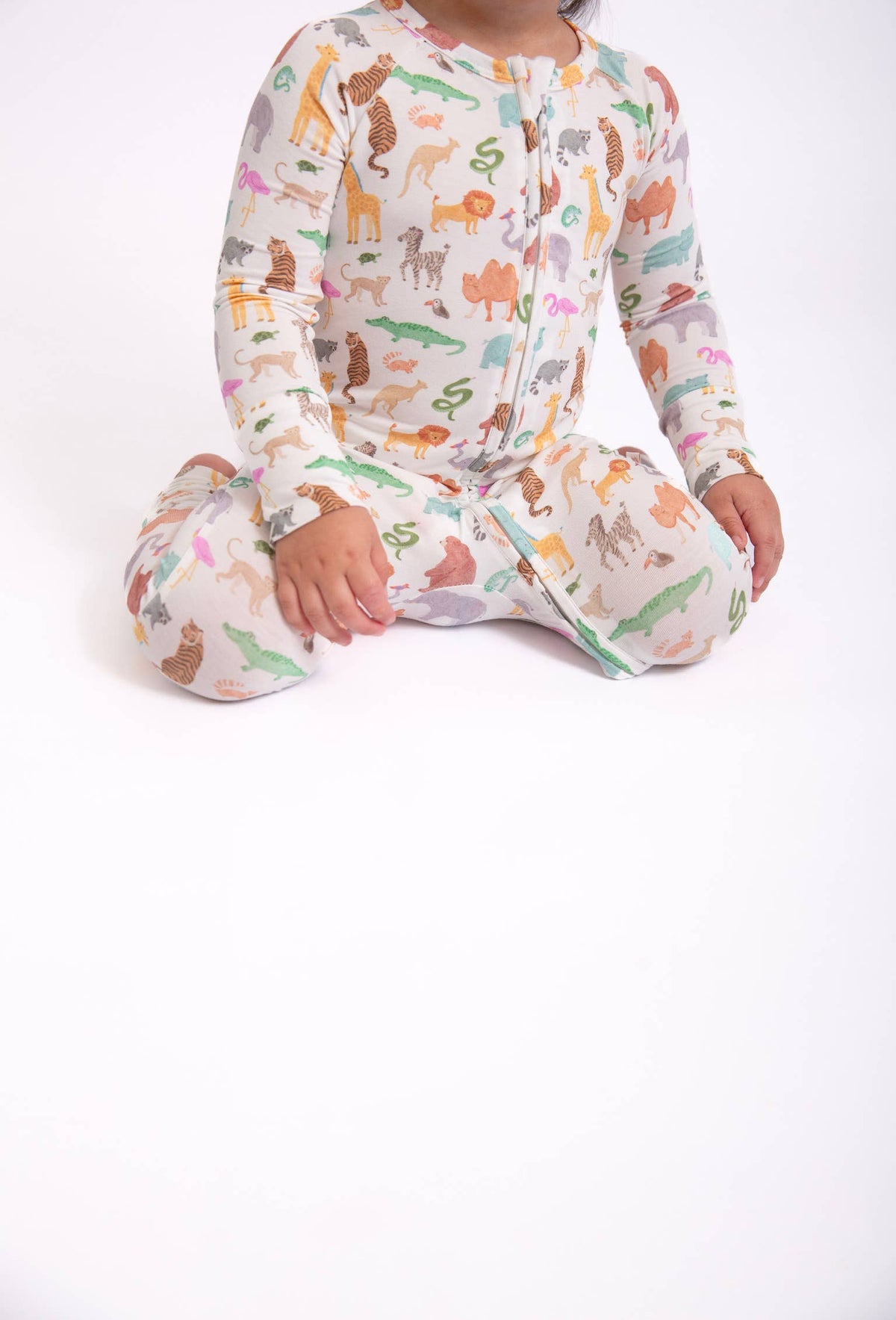 Zoo Crew Convertible Zip PJs