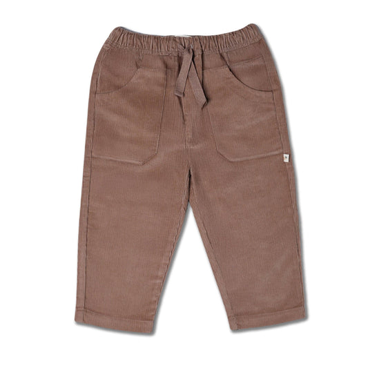Organic Corduroy Pant - Taupe