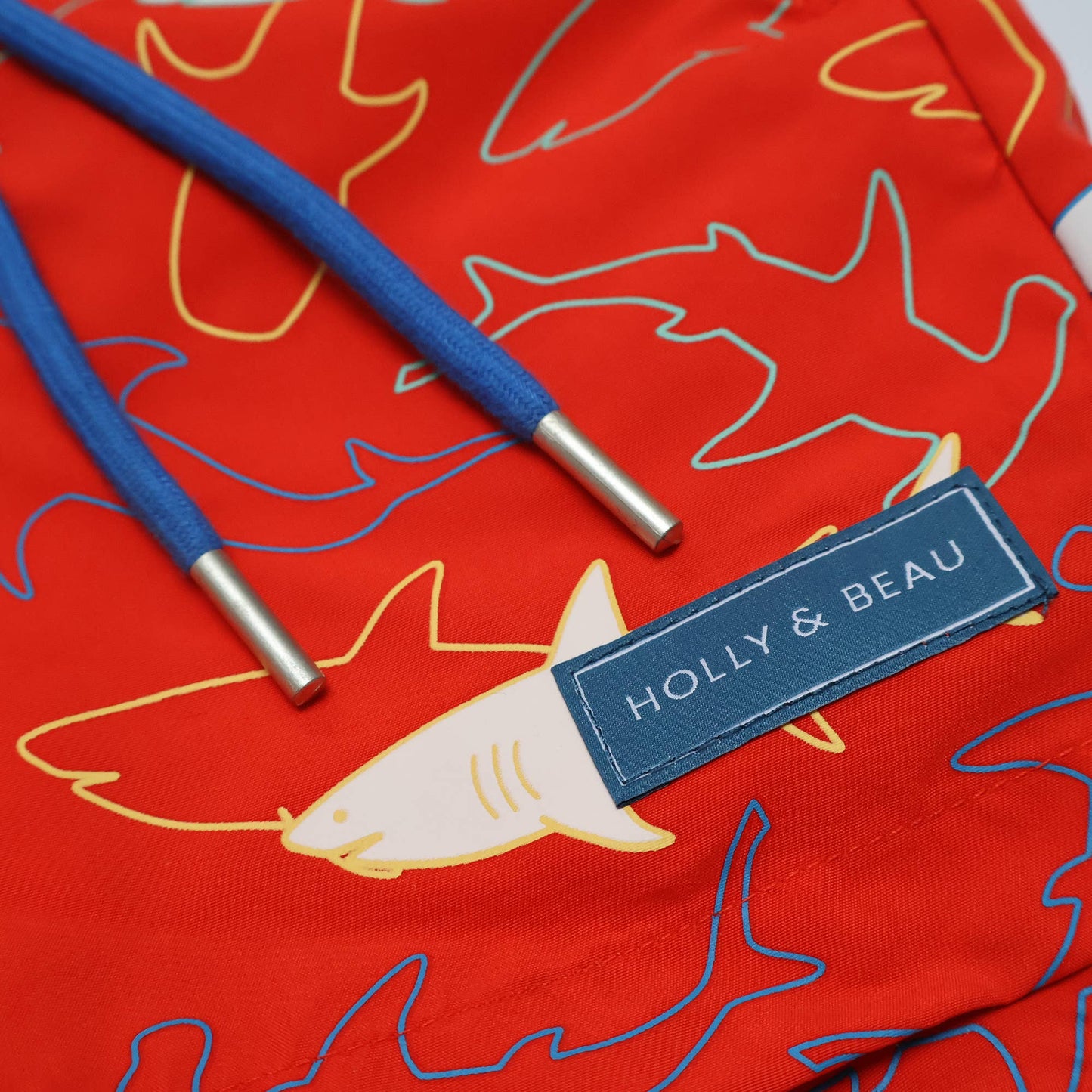 Shark Color Changing Boys Swim Trunks