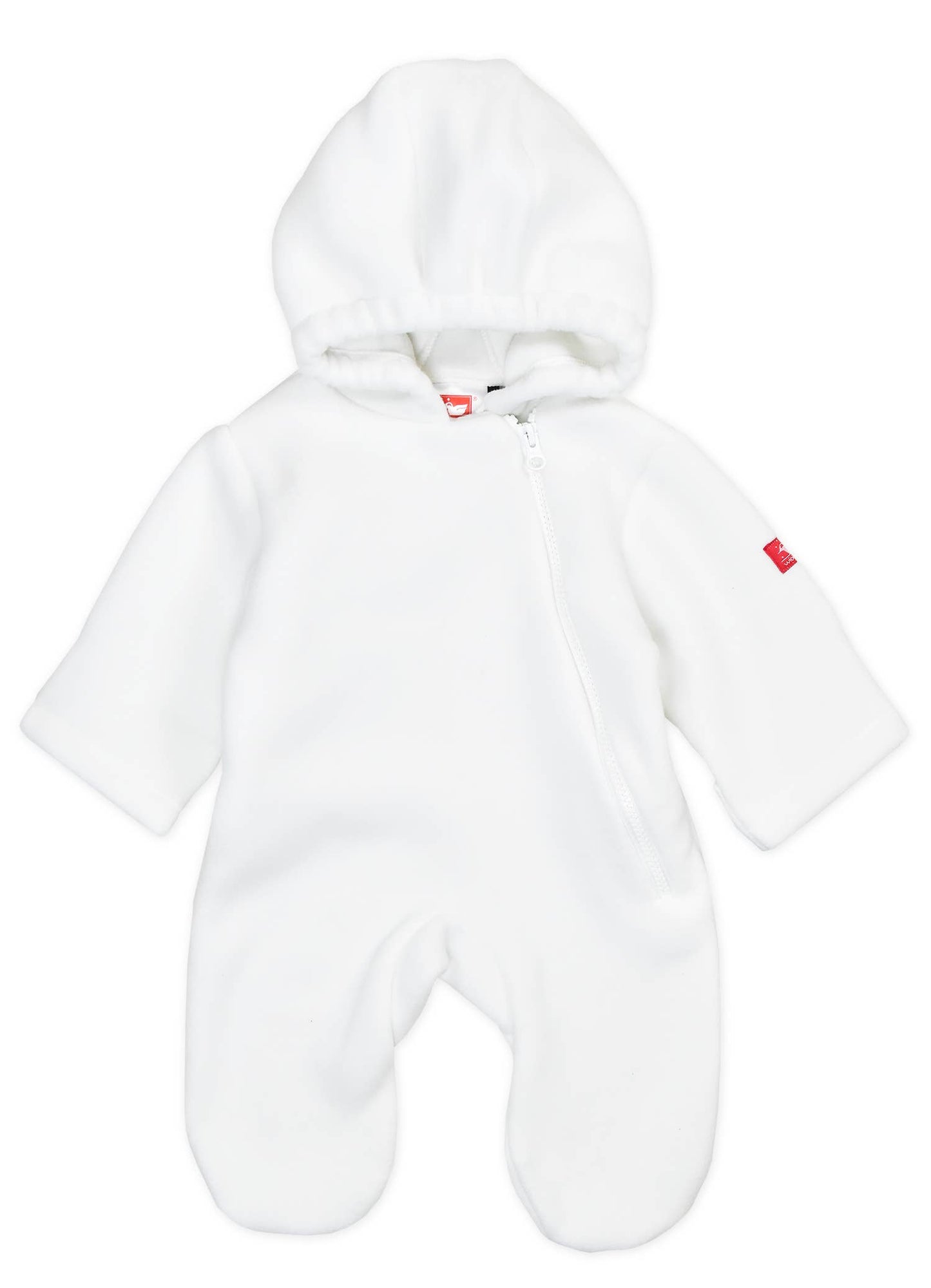 White Baby Bunting Widgeon Warmplus Polartec Fleece