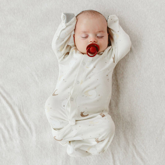 24 Hour Convertible Sleeper Baby Gown - Luna
