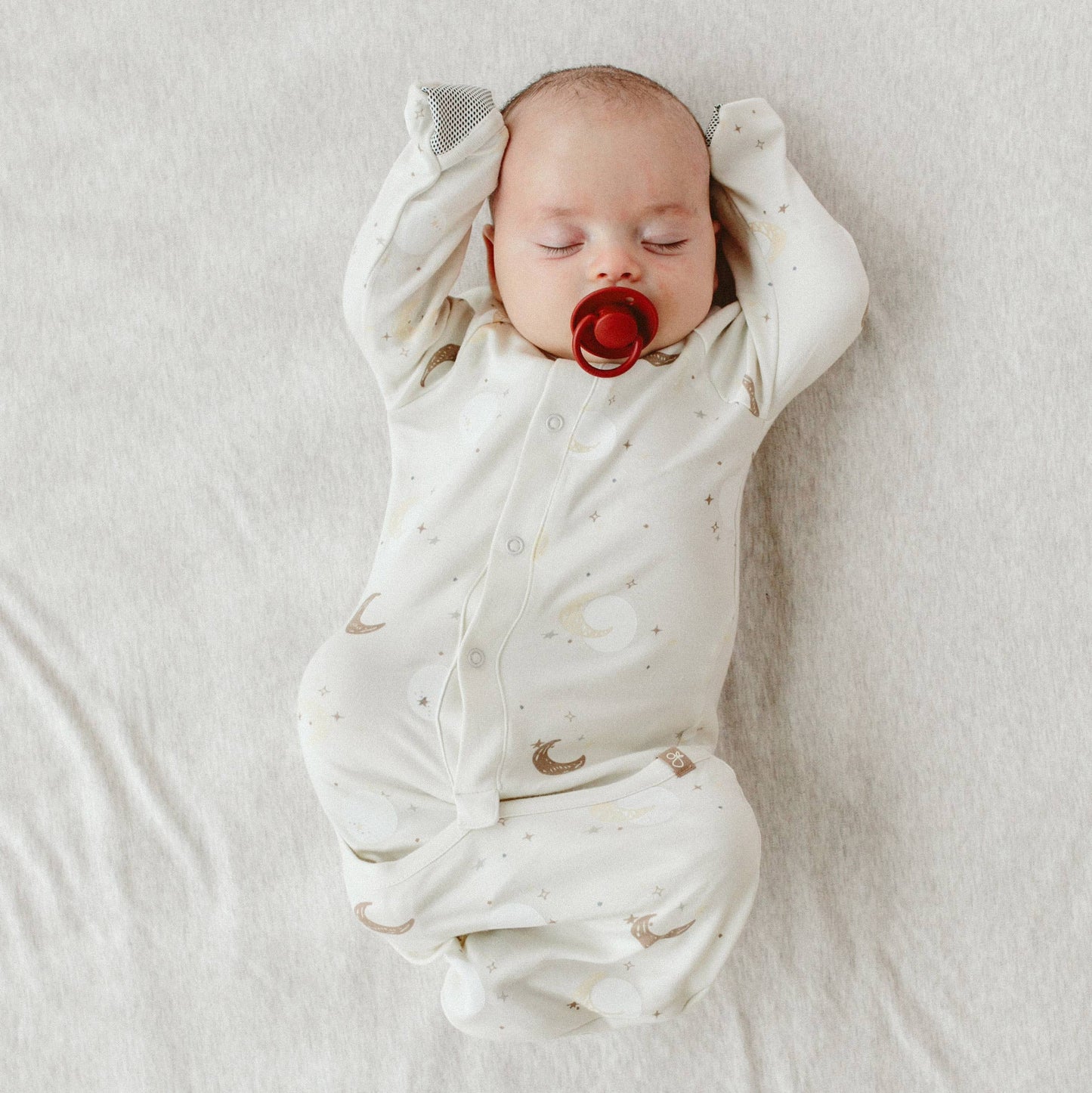 24 Hour Convertible Sleeper Baby Gown - Luna