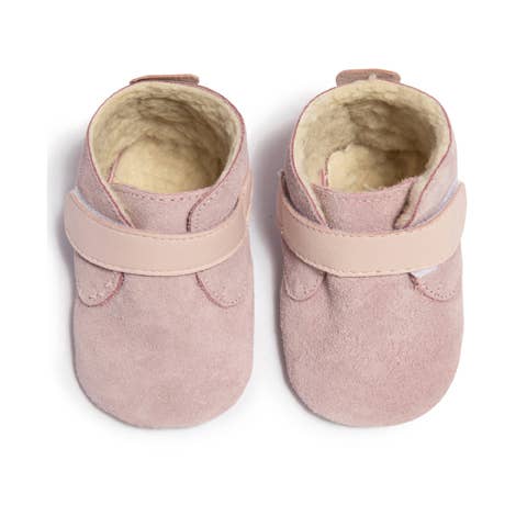 PINK POWDER - SHOOSHOOS BABY SHOES LEATHER WINTER BOOTIE