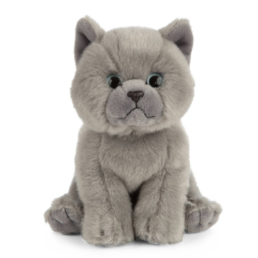 Living Nature British Grey Shorthair Kitten Plush