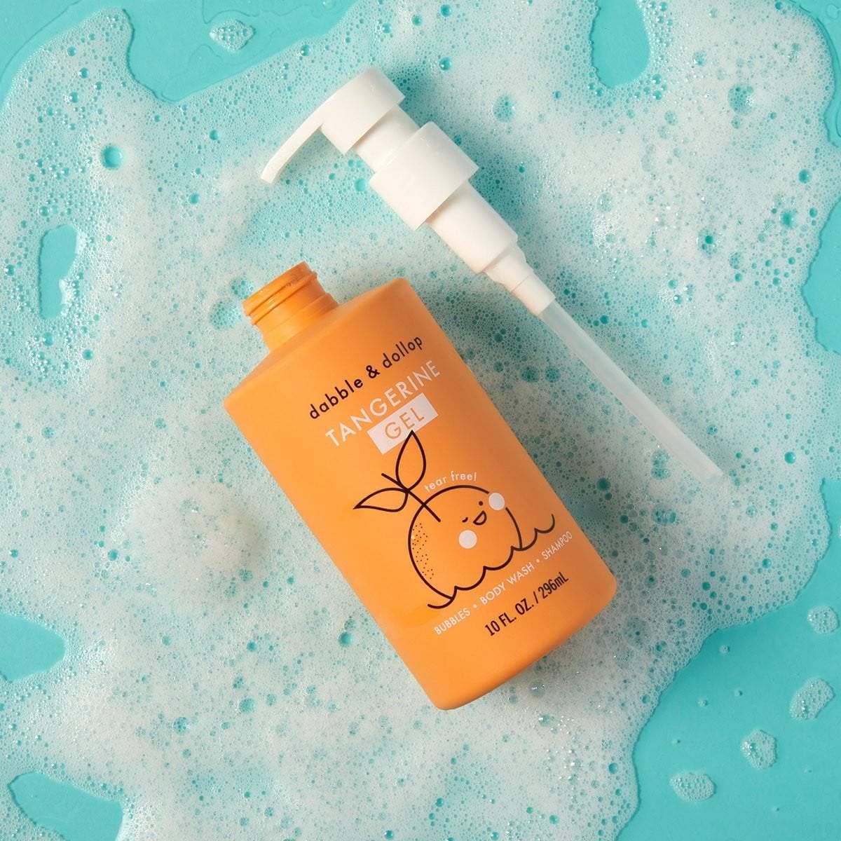Tear-Free Shampoo, Body Wash, & Bubbles - Tangerine