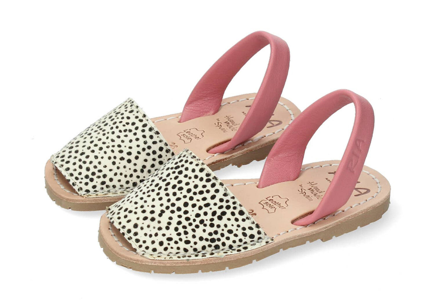 RIA Classic Menorcan Sandal I PON PON WHITE
