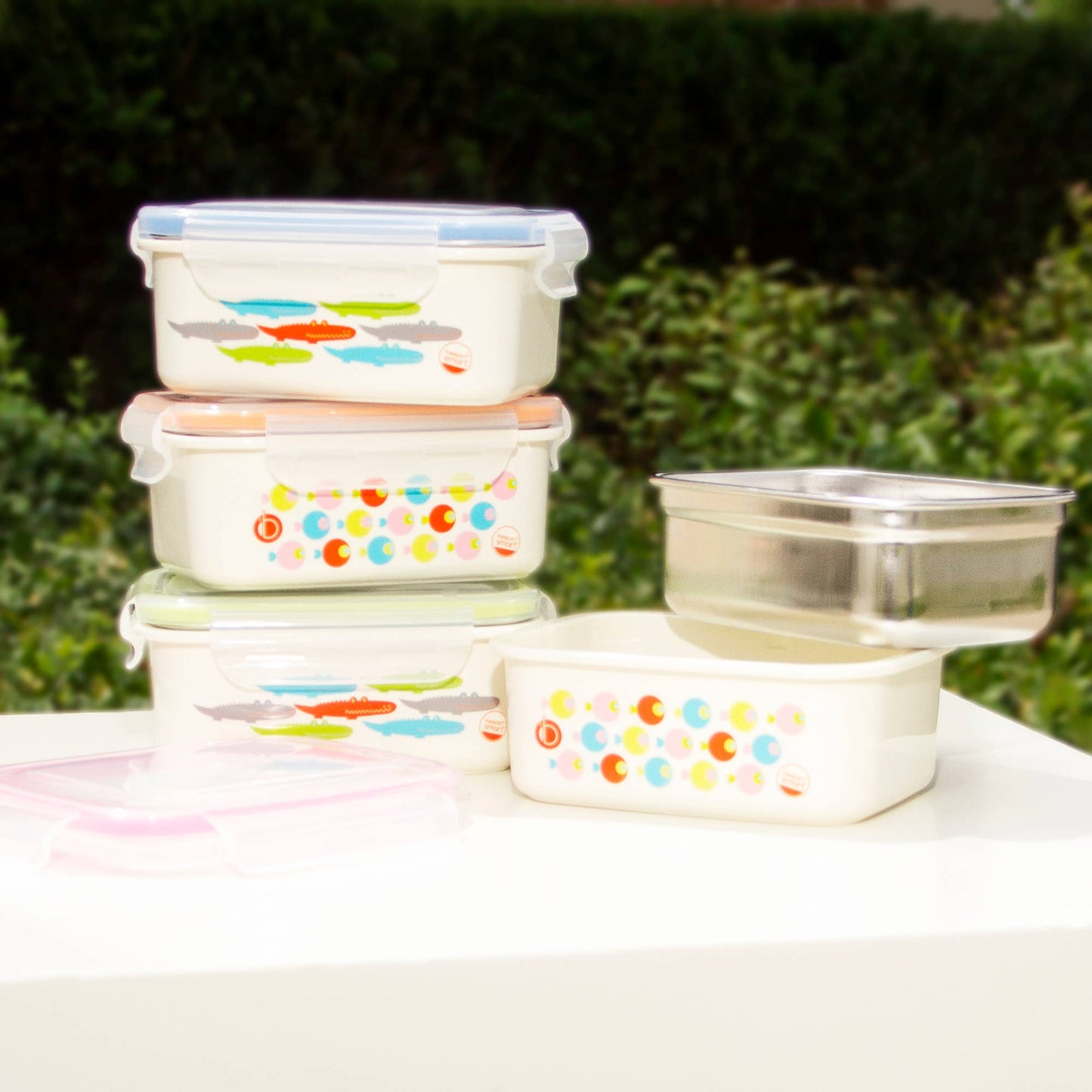 16 oz Stainless Steel Lunch Bento w/ Leakproof Lid