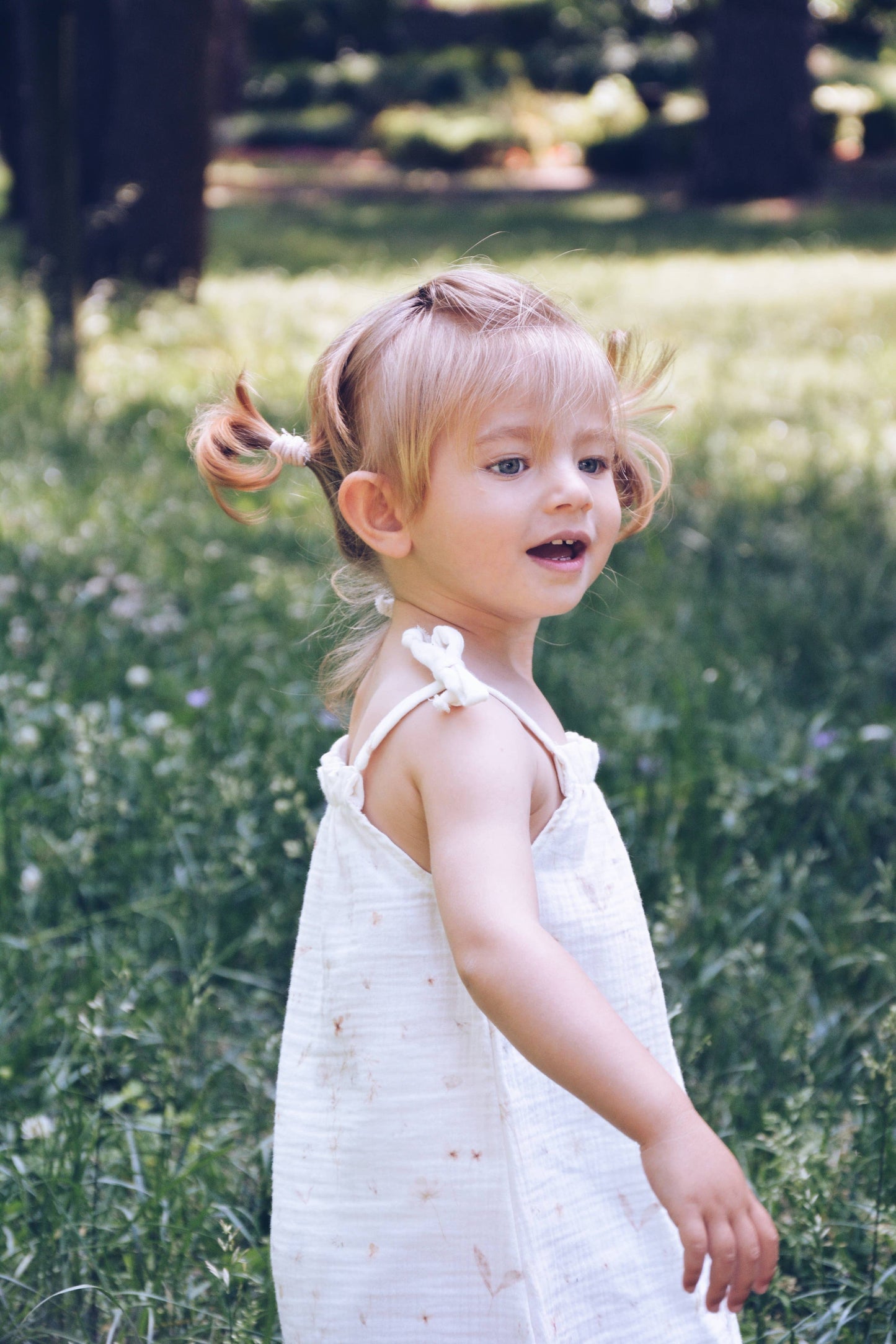 Baby / Kids Summer Flower Muslin Dress 100% Cotton OEKO-TEX