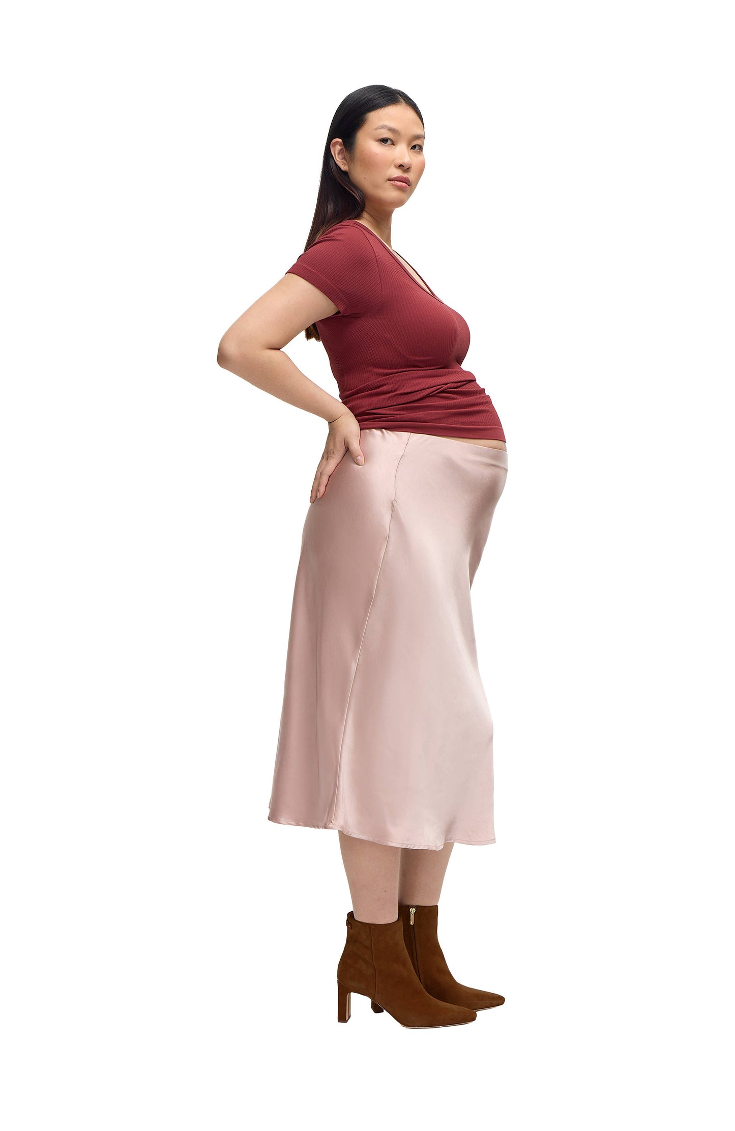 The Satin Bias Skirt