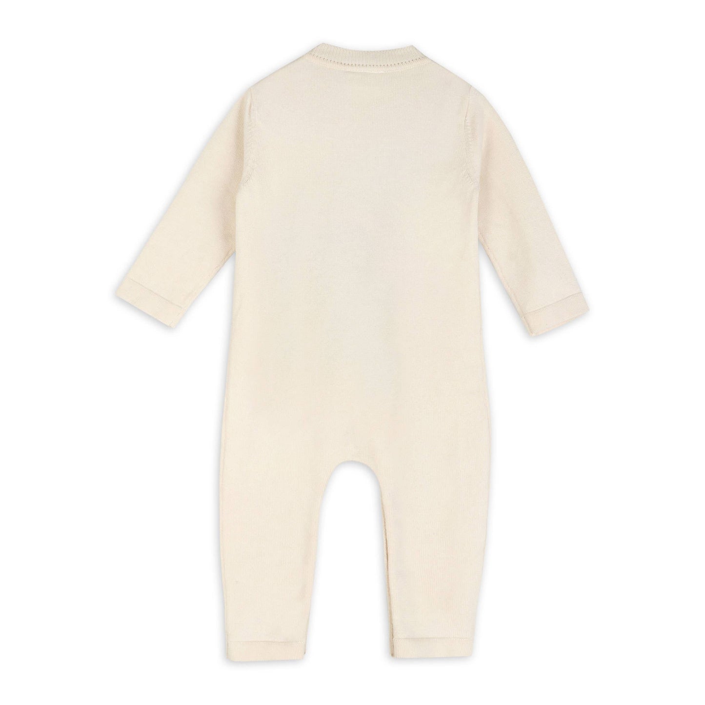 Furry Bear Knit Baby Jumpsuit (Organic Cotton)