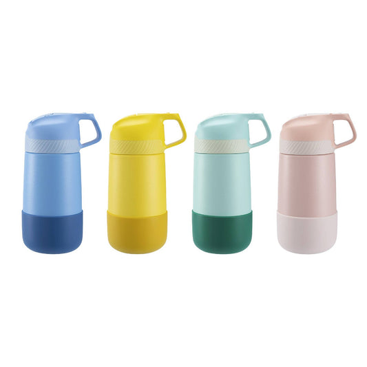 12oz. S/S Insulated Kid's Water Bottle With Pop-up Straw Lid