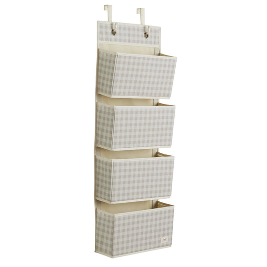Recycled Fabric Over the Door Organizer