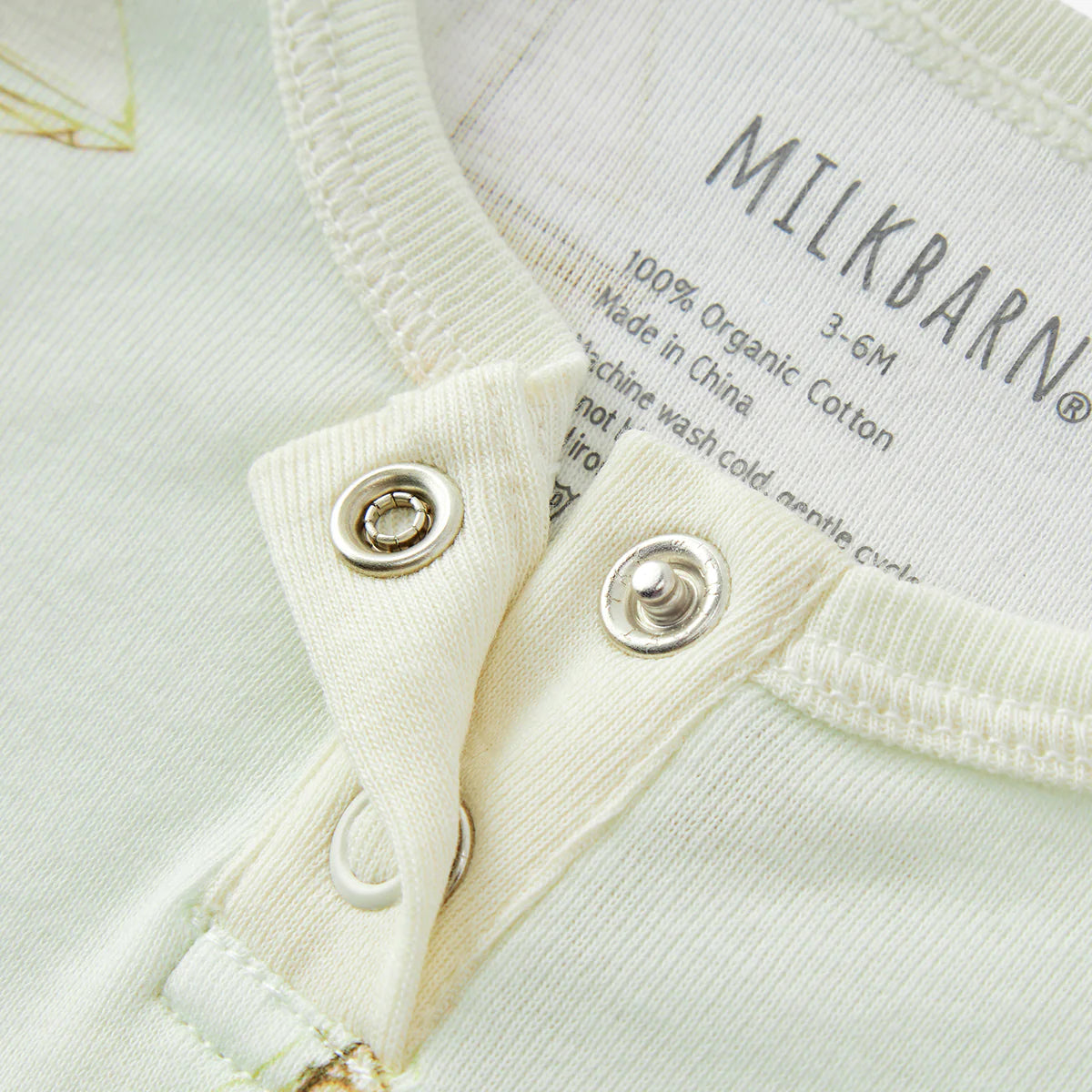 Organic Cotton Shortall | Sailboat Melody