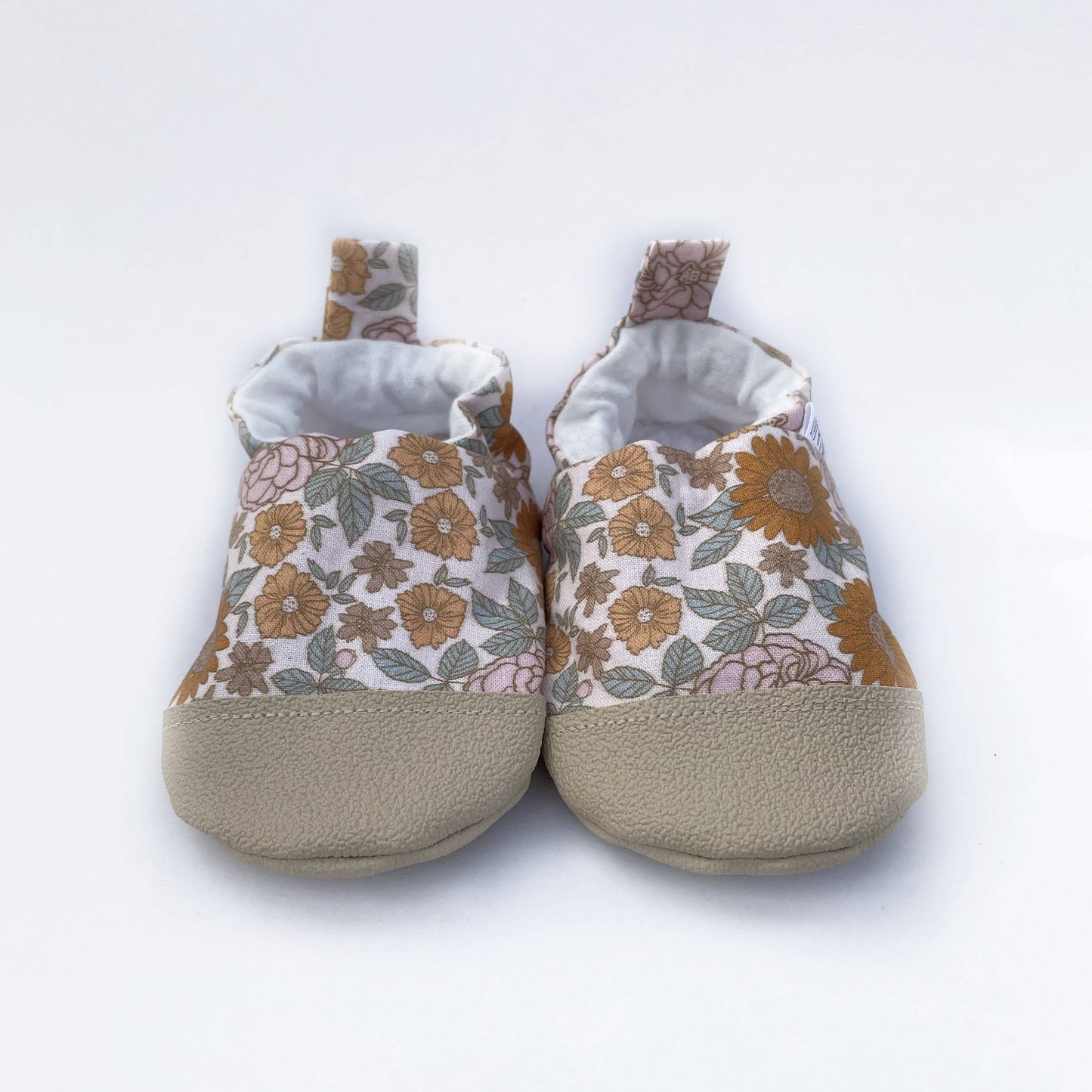 Retro Floral Baby Shoes