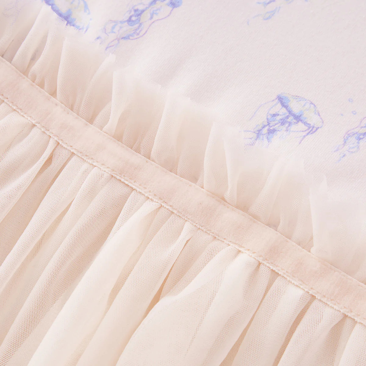 Cotton Stretch Ballet Dress | Sunset Jellyfish