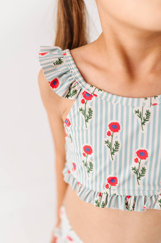 Two Piece Isla Swimsuit - Seaside Blooms