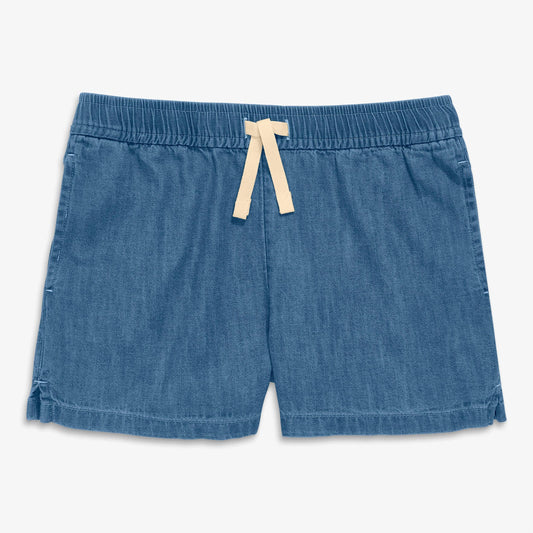 Chambray Beach Short