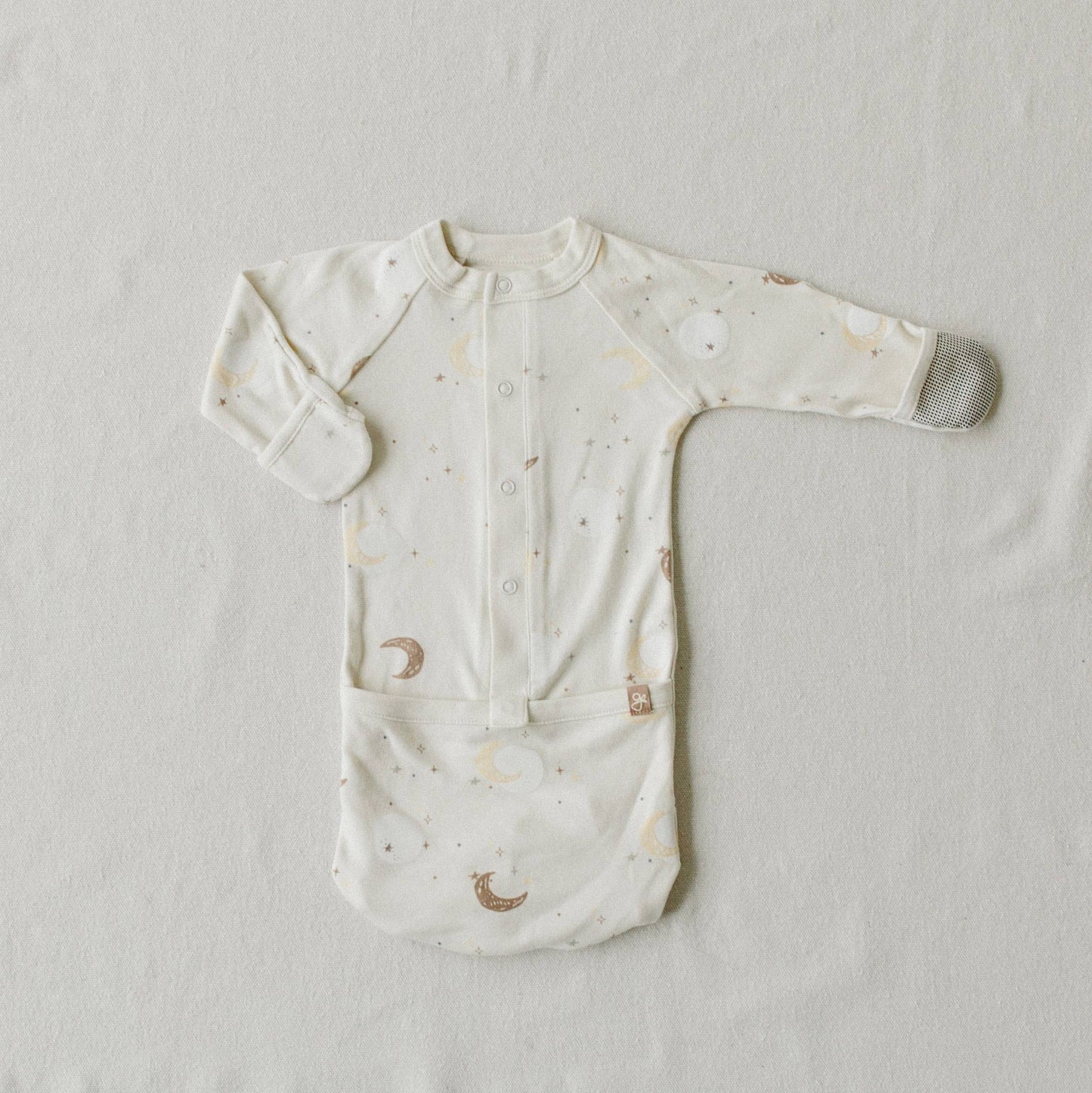 24 Hour Convertible Sleeper Baby Gown - Luna