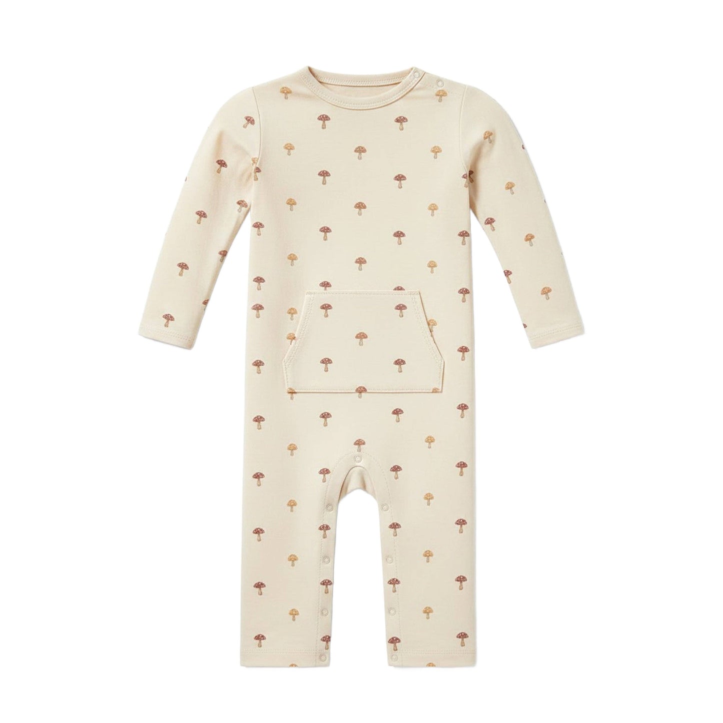 Una Pocket Romper - Mushroom
