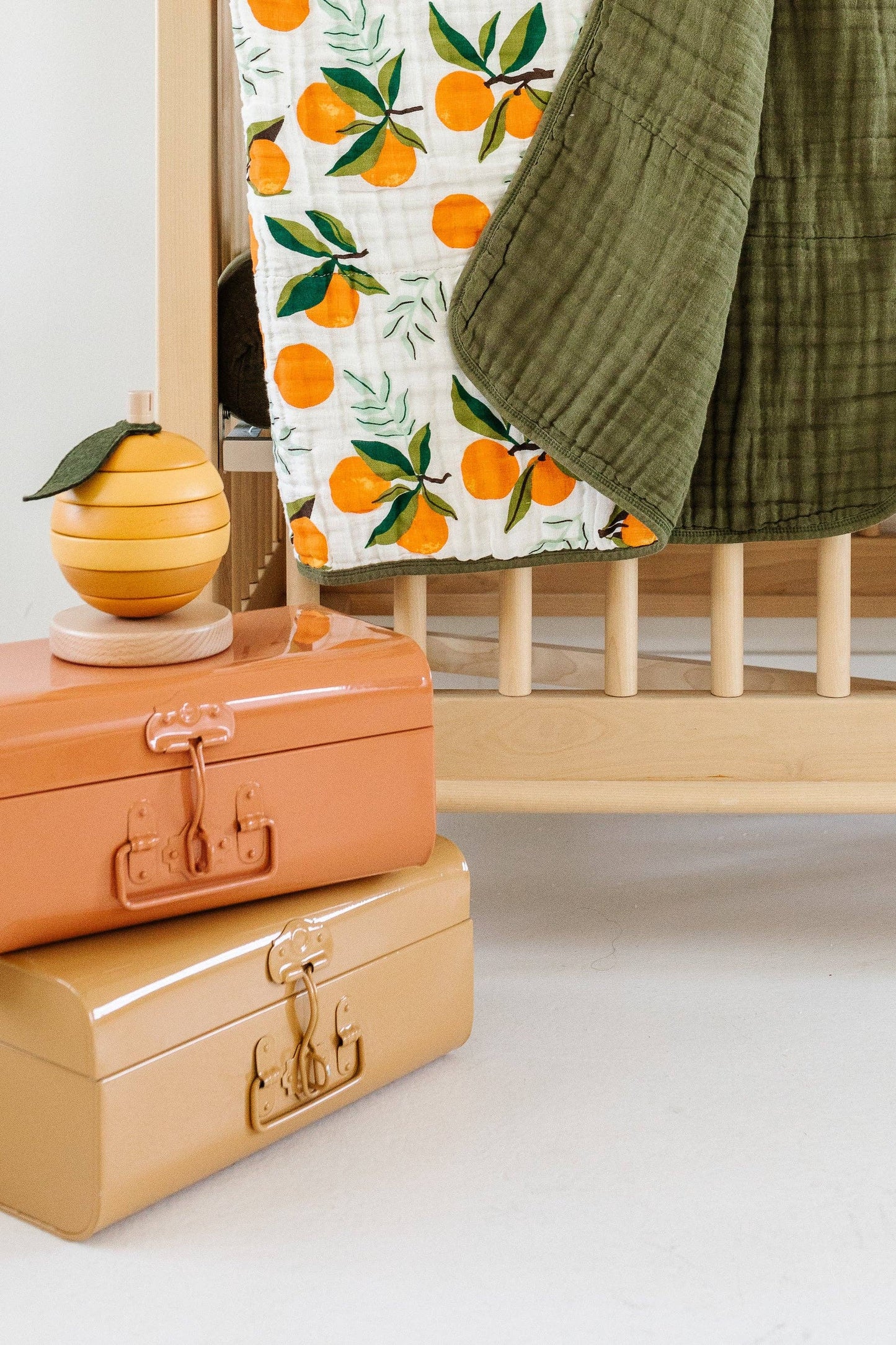 Muslin Reversible Quilt | Clementine
