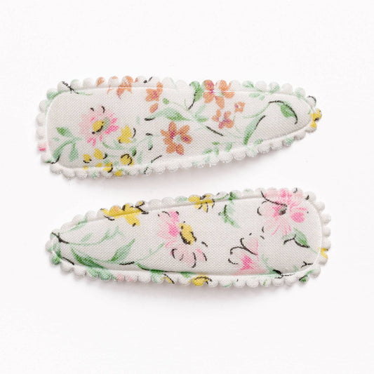 Ellie Pastel Floral Hair Clips