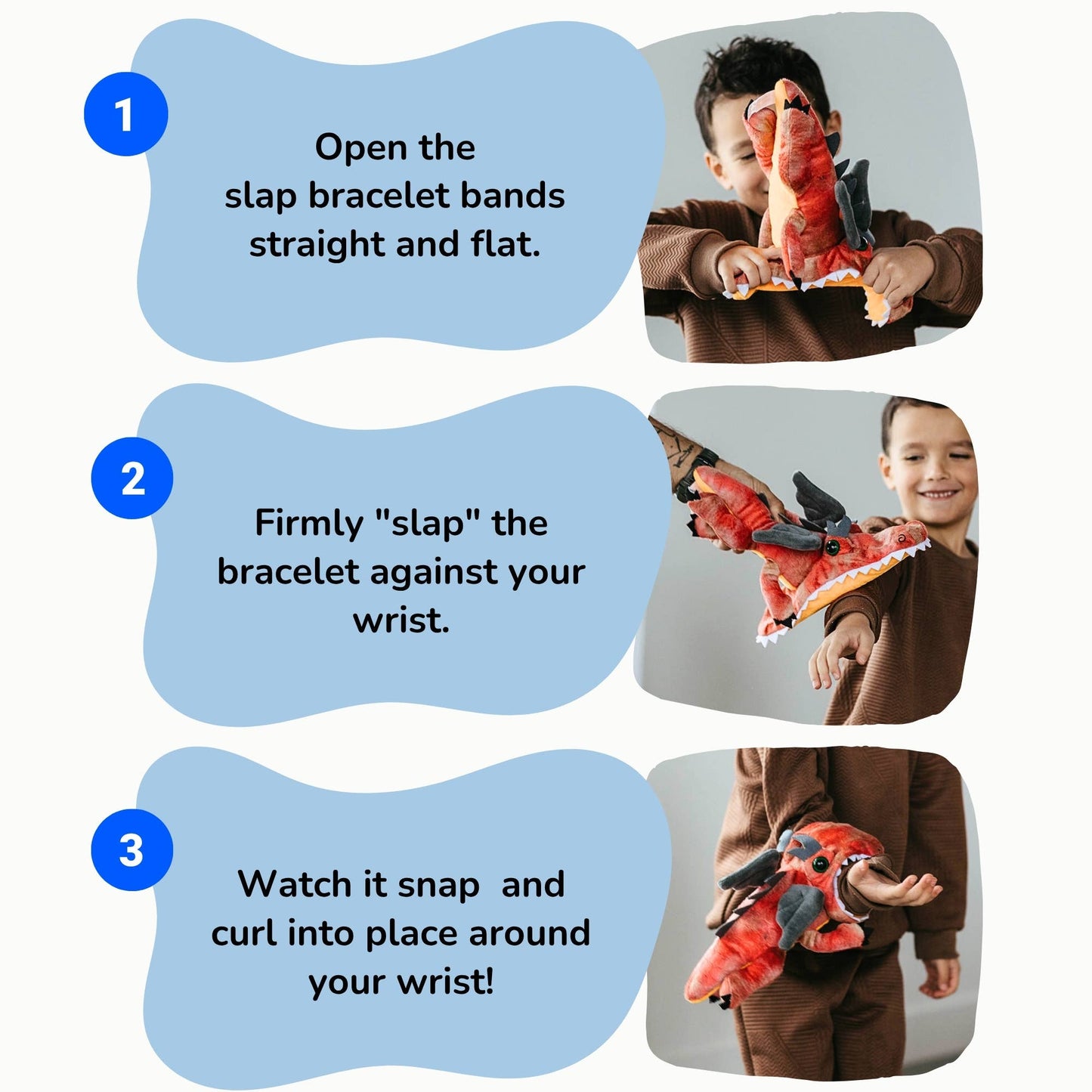 Slapstix Frog Plush Slap Bracelet