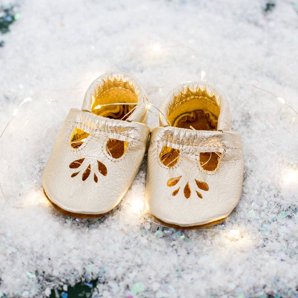 Platinum LOTUS T-Strap Shoes Baby and Toddler