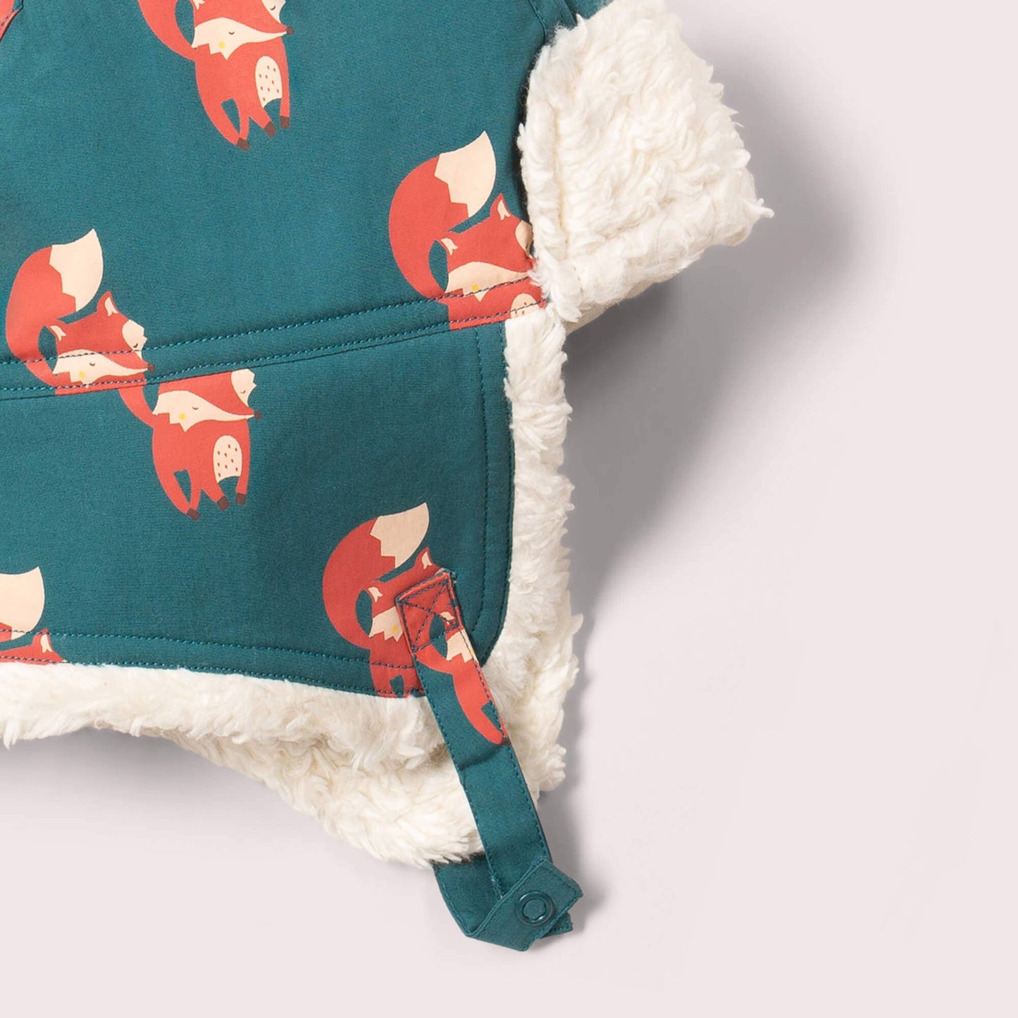 Red Foxes Sherpa Fleece Cosy Hat