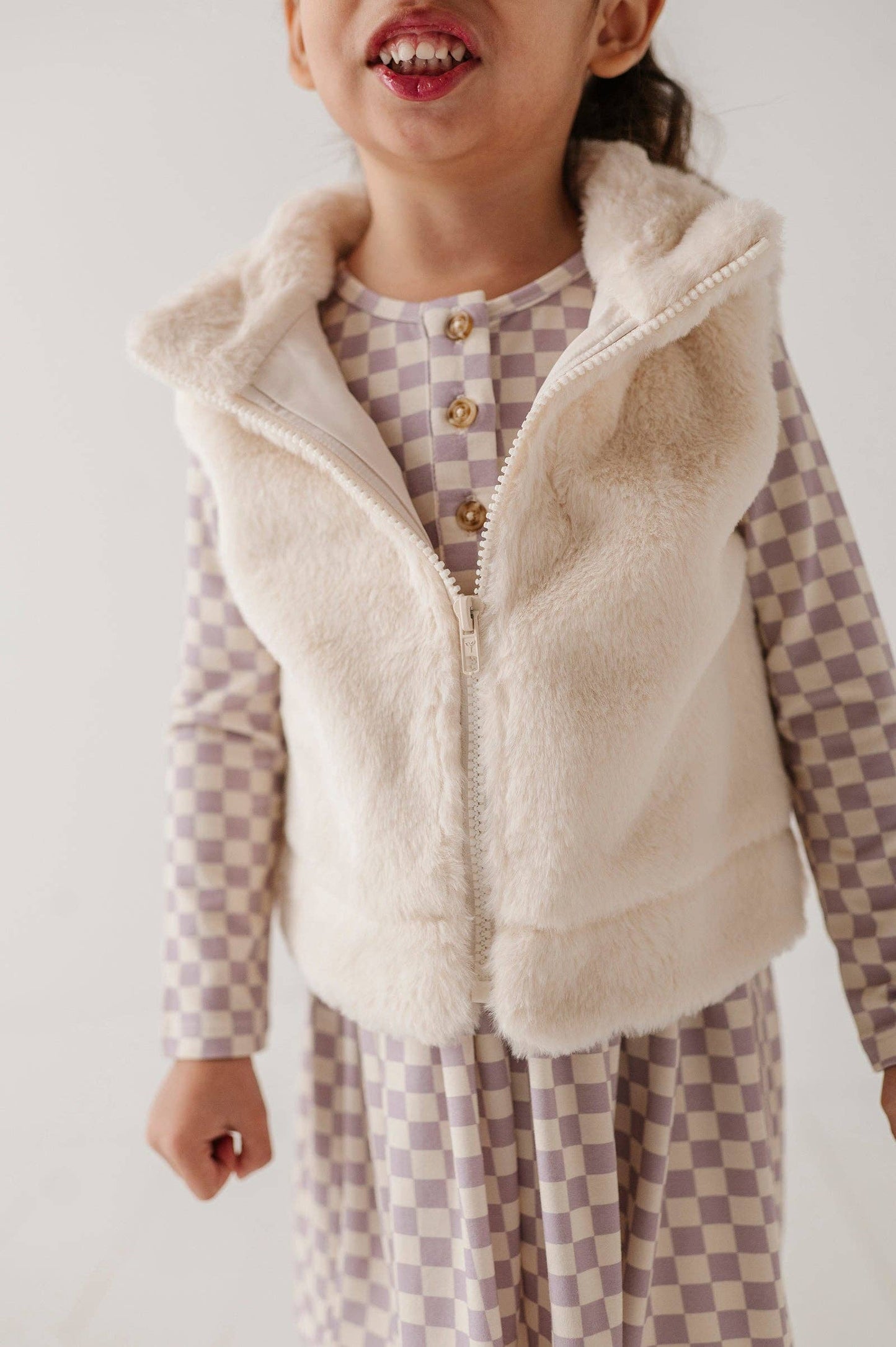 Fur Vest Baby/Kids Clothing Fall 2025