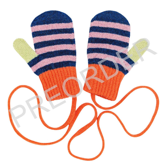 Kids' Patterned Lambswool Mittens & Gloves