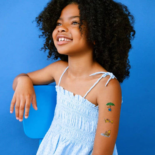 Busy World Mice Tattoo Sheet