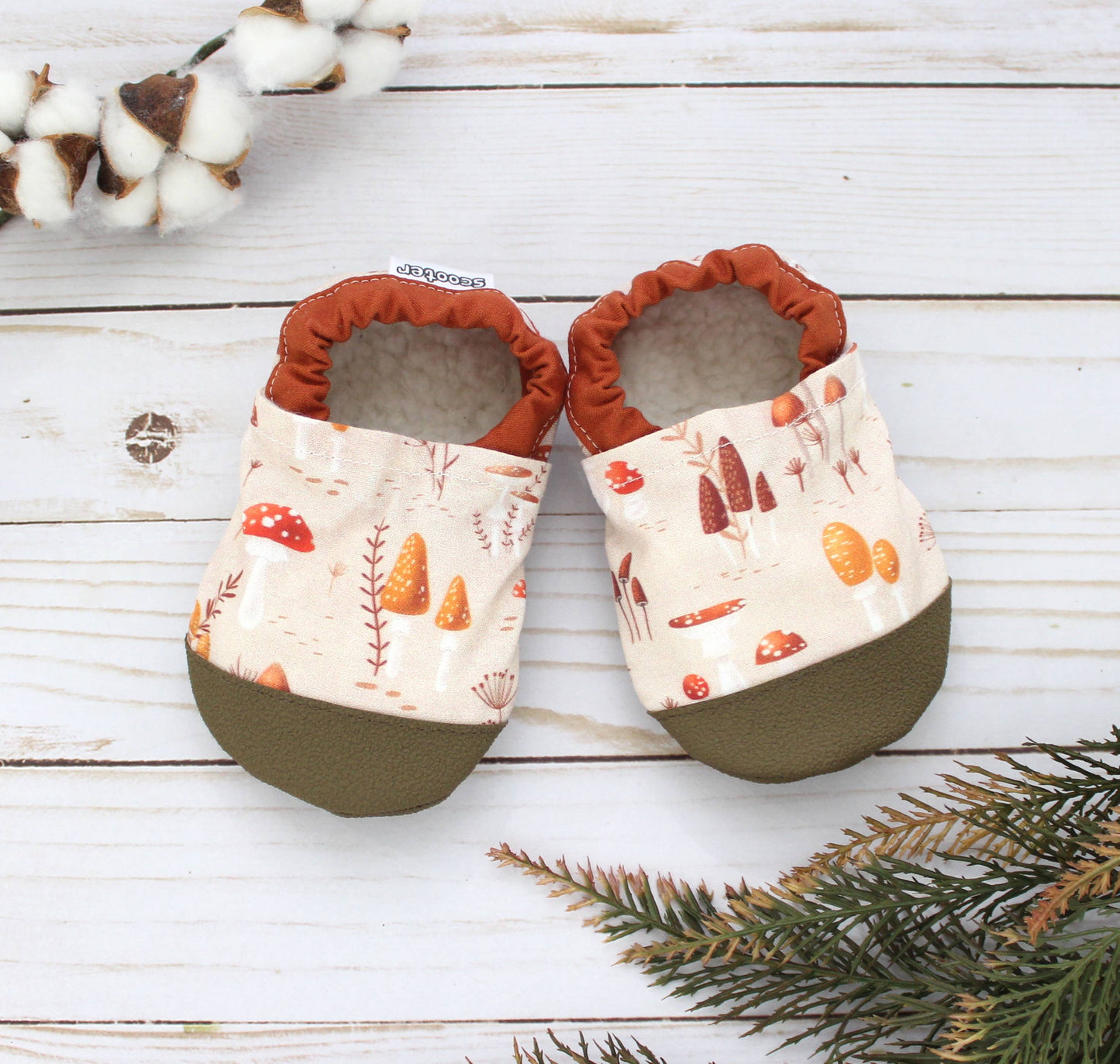 Sienna Shrooms Baby Shoes