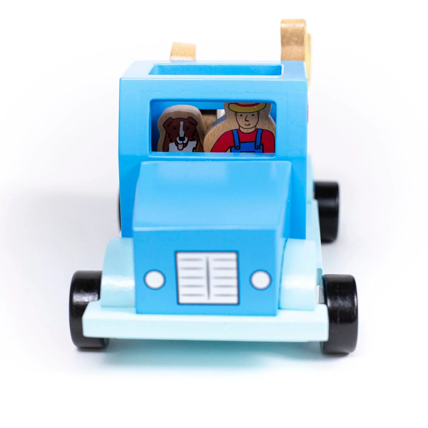 Magnetic Wooden Vehicle Play Set | Farm Truck
