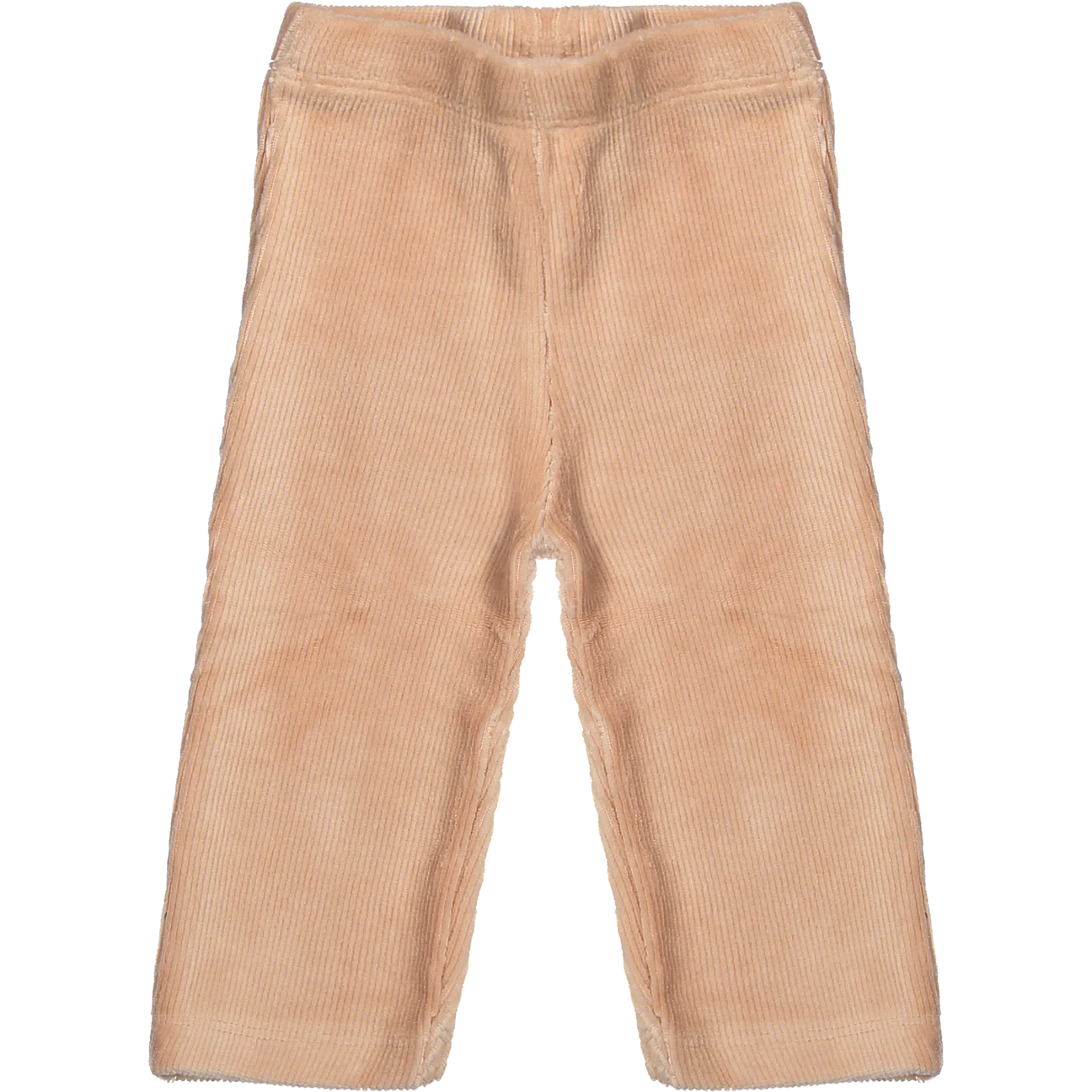 Flared pants Percy corduroy rib pink