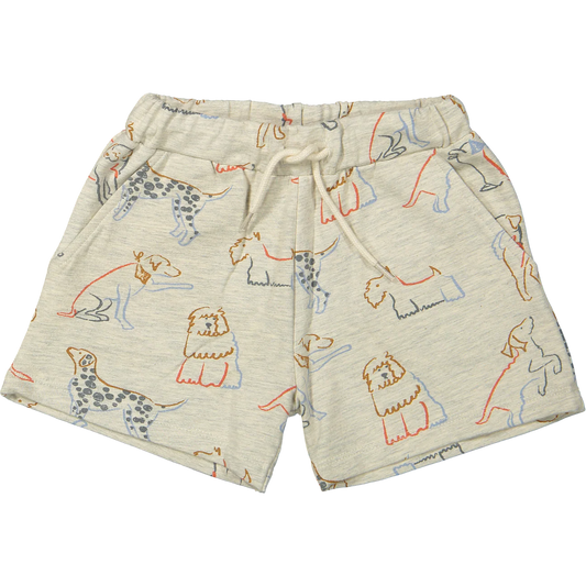 Zuri french knit melange shorts | Dogs