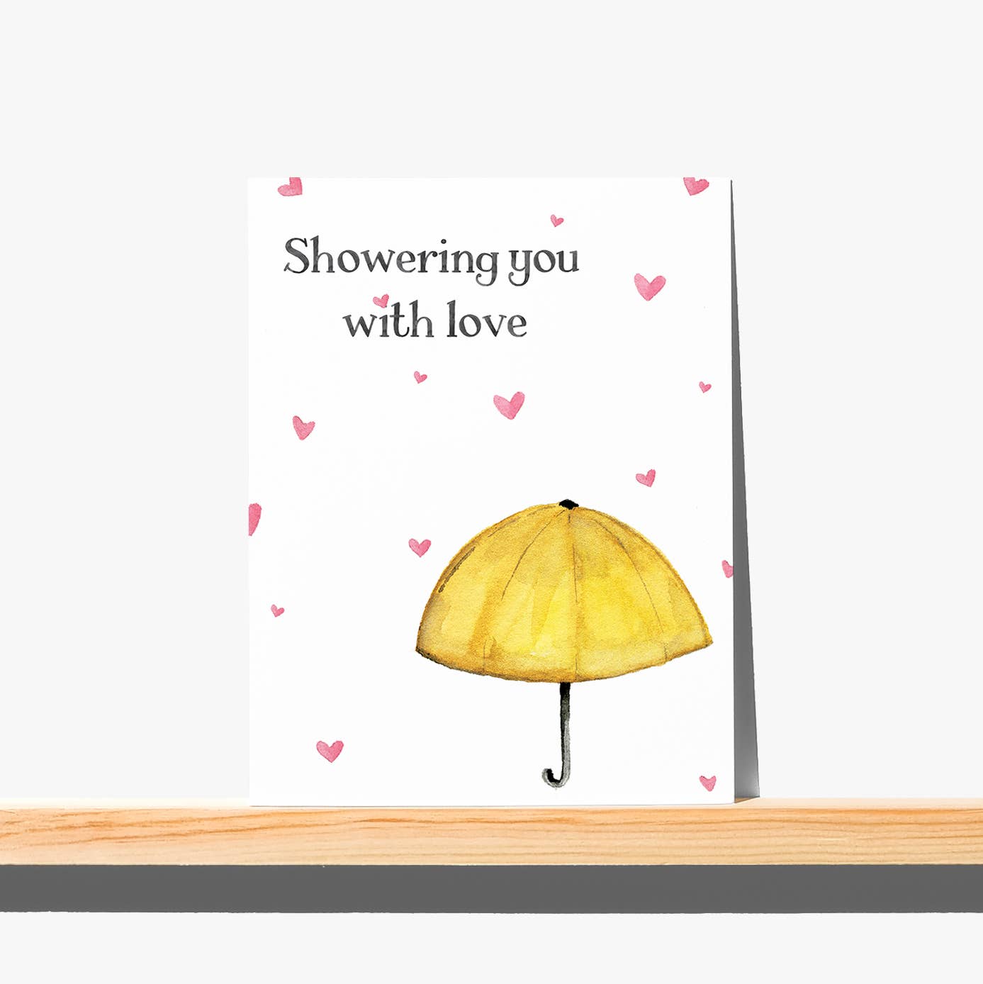 Greeting Card - Showering You with Love - Baby