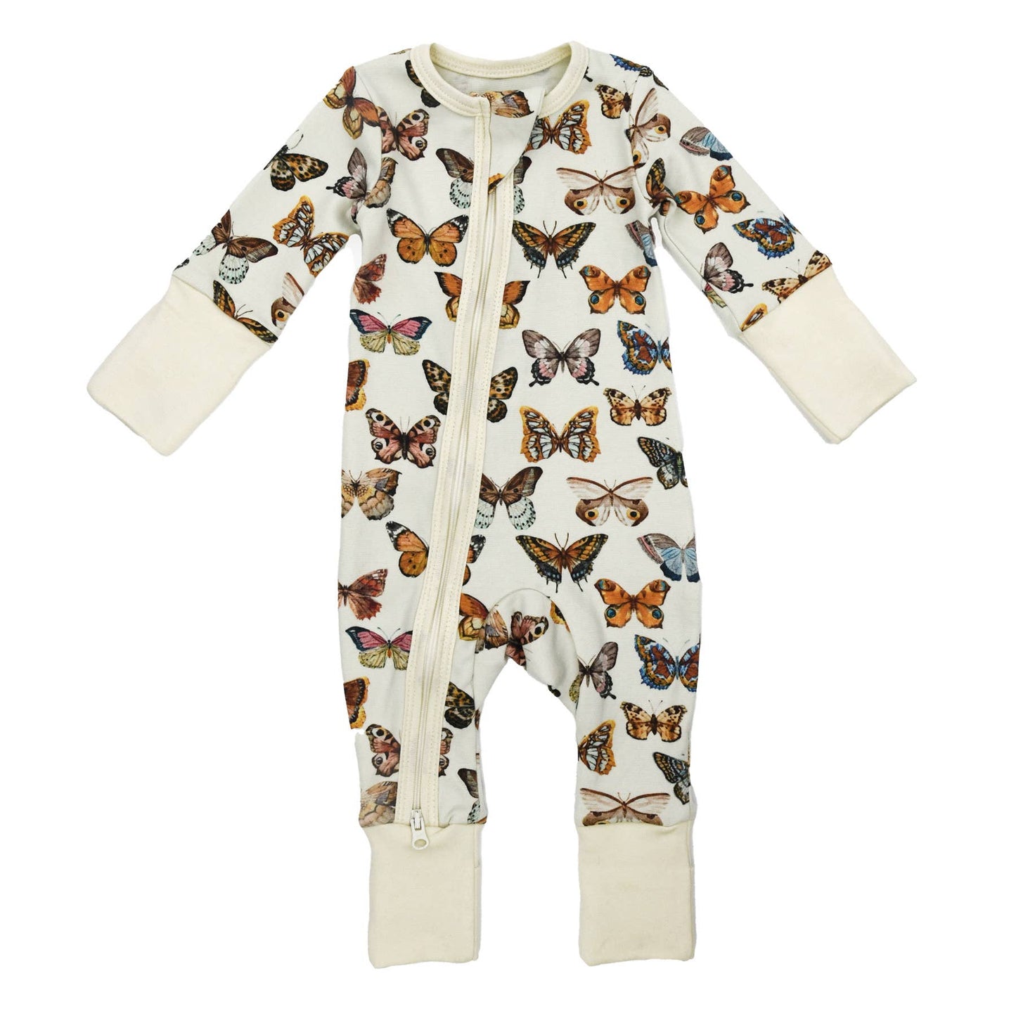 Organic Cotton Pajamas Zipper Sleeper, Stella PREORDER