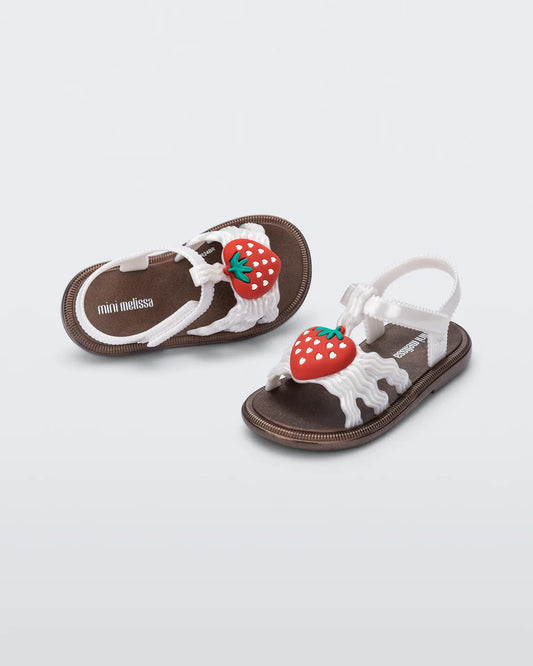 HIP SANDAL BABY - BRONZE/PEARL WHITE