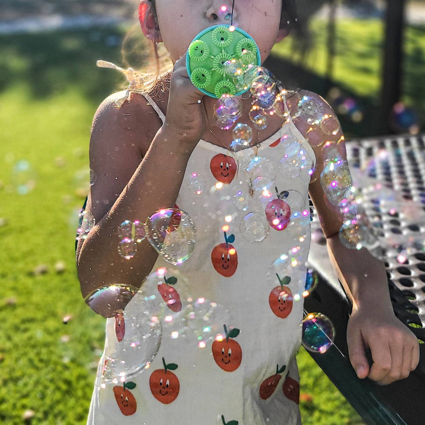 Sensory Bubble Play - Skin Happy Botanical Bubbles & Blower