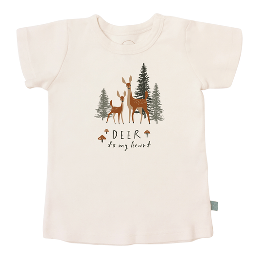 Kid toddler raphic tee | deer to my heart