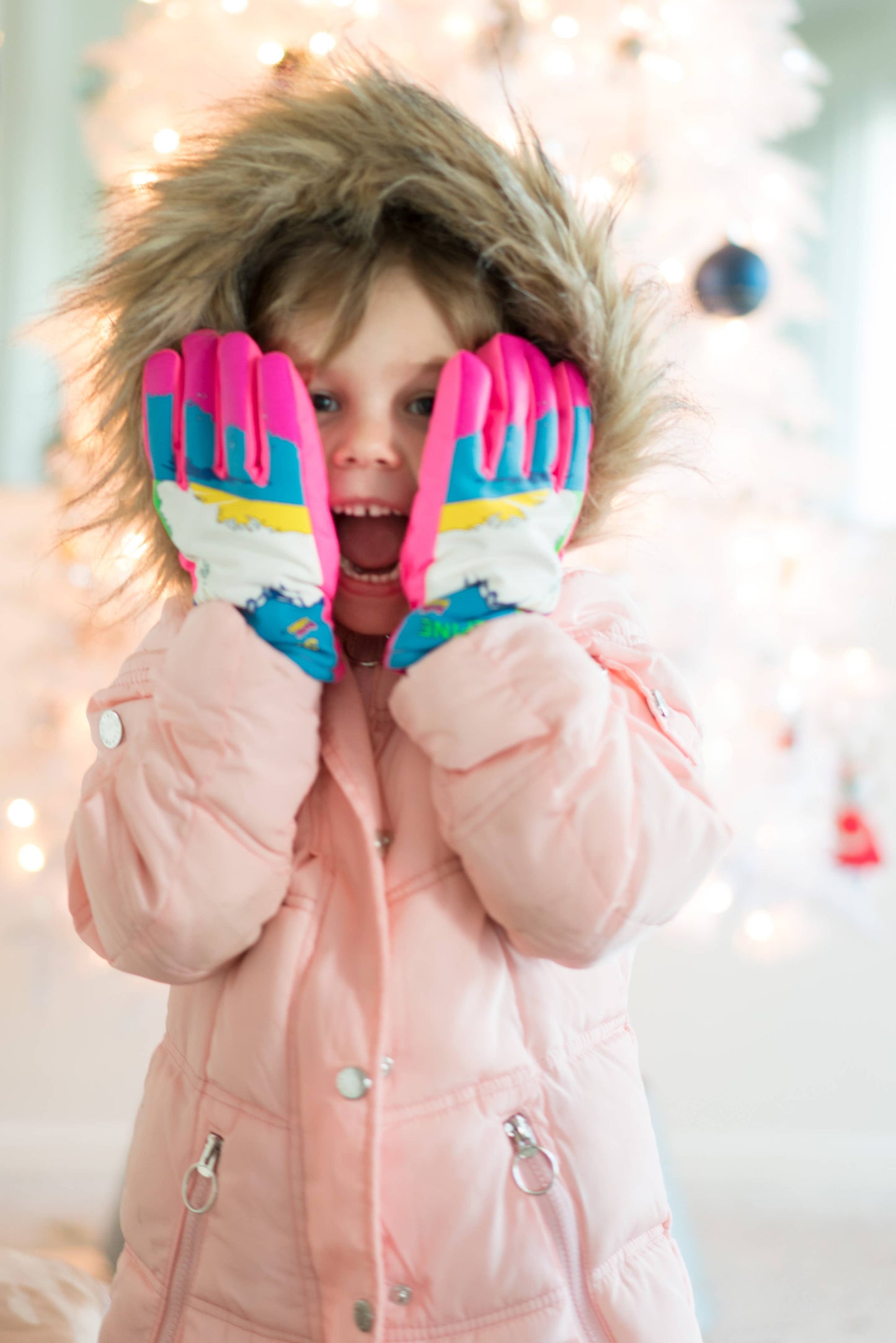 Ski Alpine Freezy Freakies - Color-Changing Winter Gloves