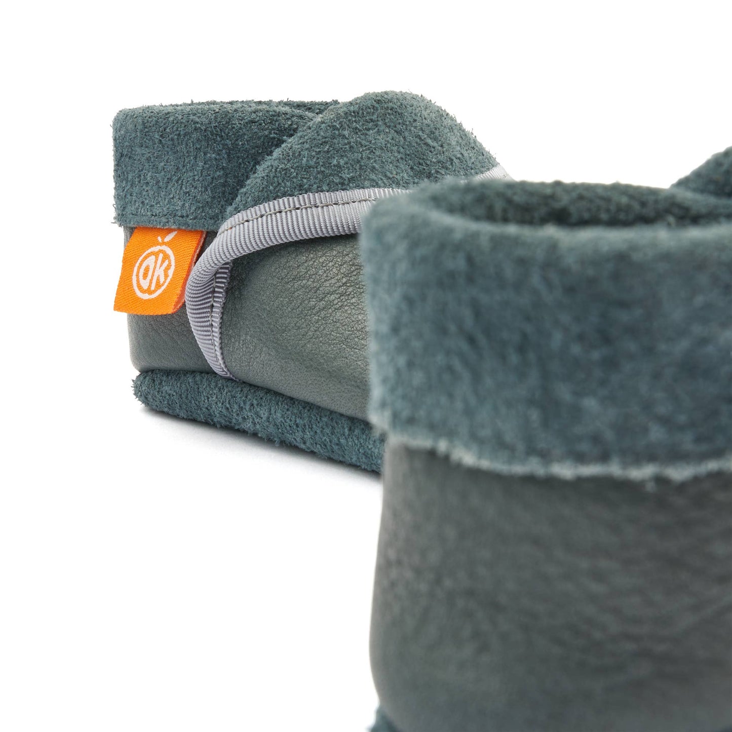 Classic bluegray children's slippers