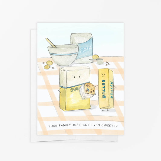 Greeting Card - Sweet Addition - Baby Card