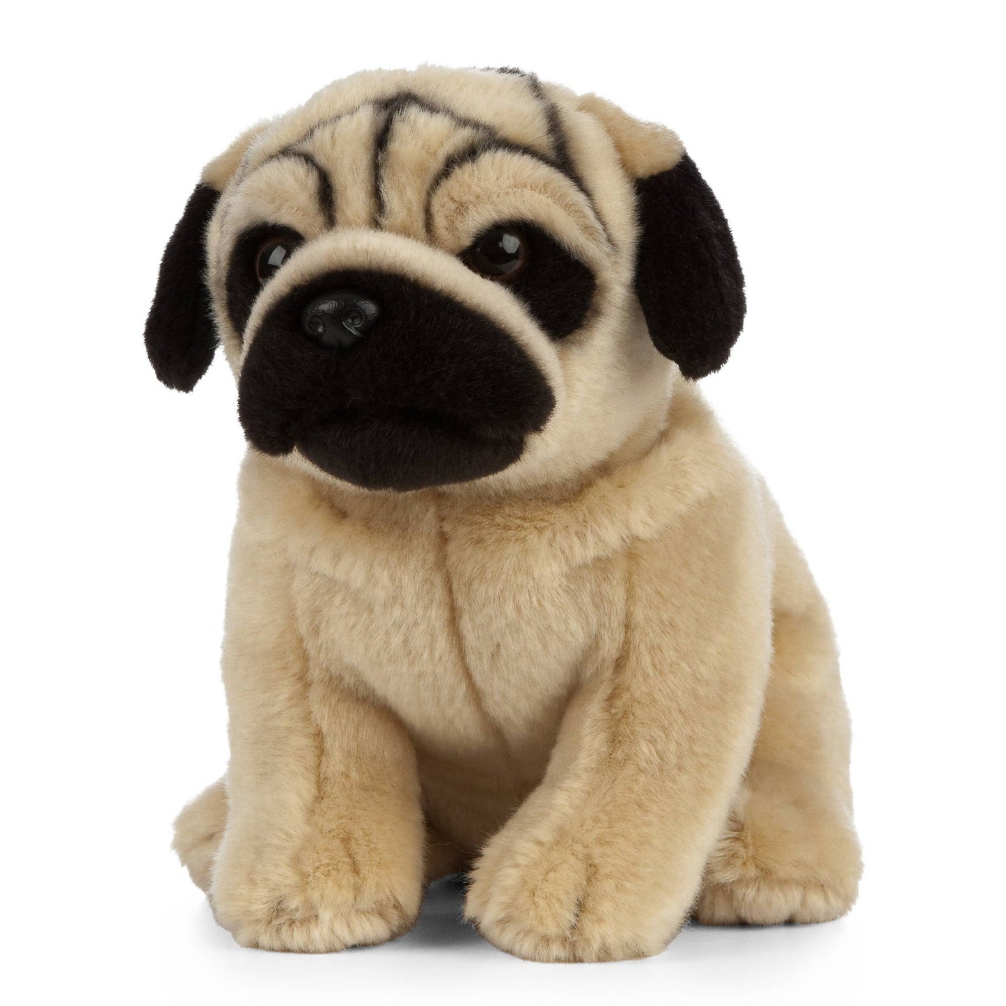 Living Nature Pug Plush Stuffed Animal Toy