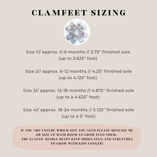 INDY- Clamfeet