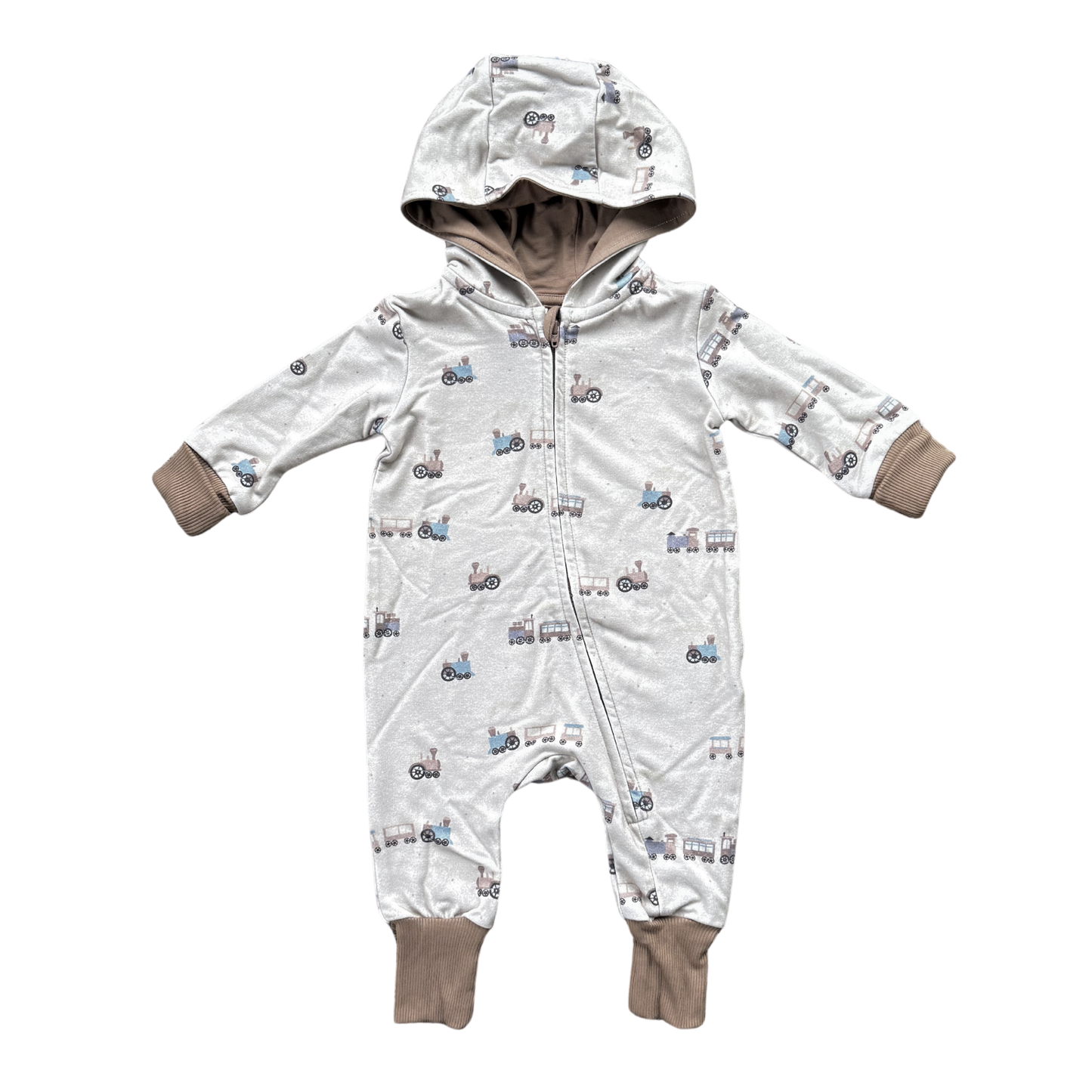 Terry Zip Romper Bamboo/Cotton Baby/Kids Clothing Fall 2025