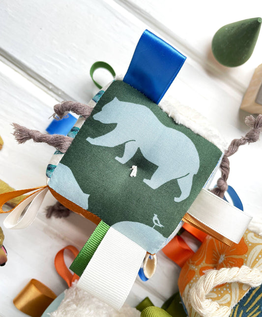 River Bear Tree Baby Block Sensory Toy